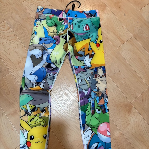 XMartial Other - XMartial Pokemon Evo Spats Compression Leggings Mens L-XL Multicolor BJJ MMA